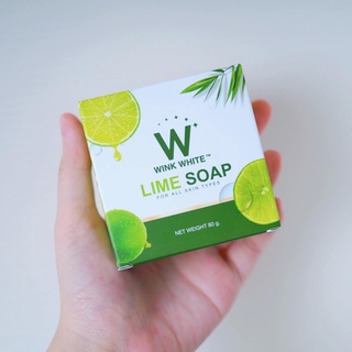 วิงค์ไวท์ สบู่มะนาว Wink White Lime Soap 80 g