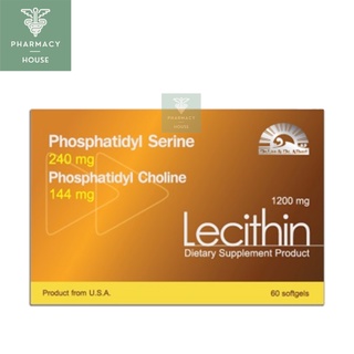 Dr.Lee &amp; Dr.Albert Lecithin 1200 mg.  ( 60 softgels )