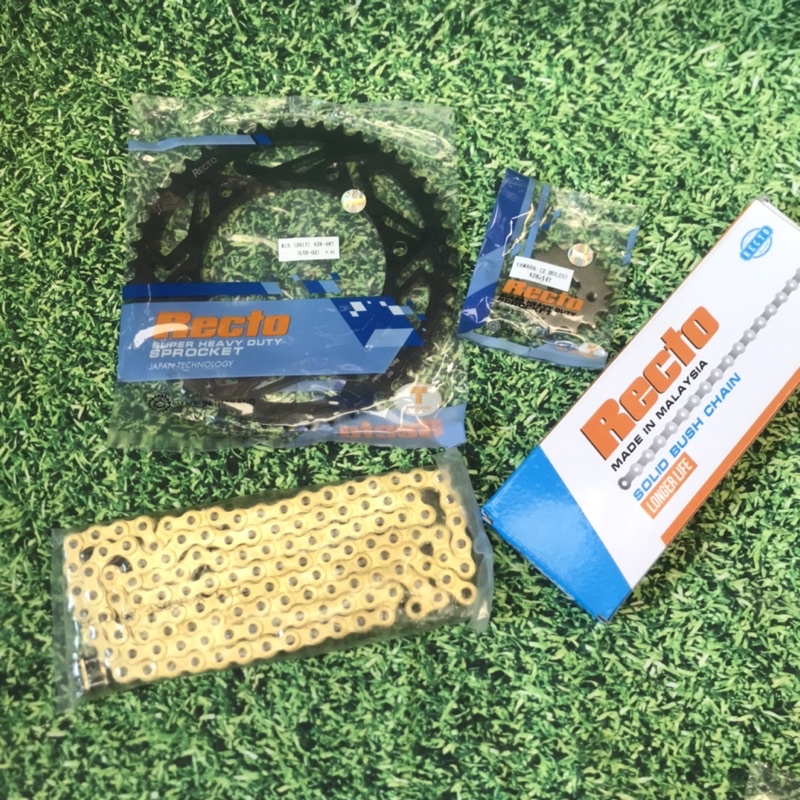 [ของแท้] เฟืองโซ่ Recto สําหรับ R15V3, TFX, MT15 ขนาด 14-48 โซ่ 132m