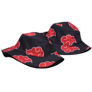 Naruto Bucket Cap Panama Hat Uchiha Itachi Anime Fashion Fisherman Hat Unisex Summer Outdoor Fishing Cap