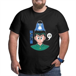 เสื้อยืดผ้าฝ้าย คอกลม พิมพ์ลาย Hakusho Yusuke คุณภาพสูง