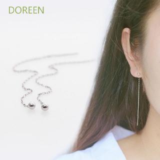 DOREEN Long Tassel Stylish Chain Threader Fashion  Accessories Dangle  Earrings