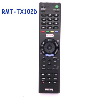 ใหม่ รีโมตคอนโทรล RMT-TX102D สําหรับสมาร์ททีวี Sony NETFLIX LED LCD TX100U TX102U KDL-32R500C KDL-40R550C KDL-48R550C Fernbe