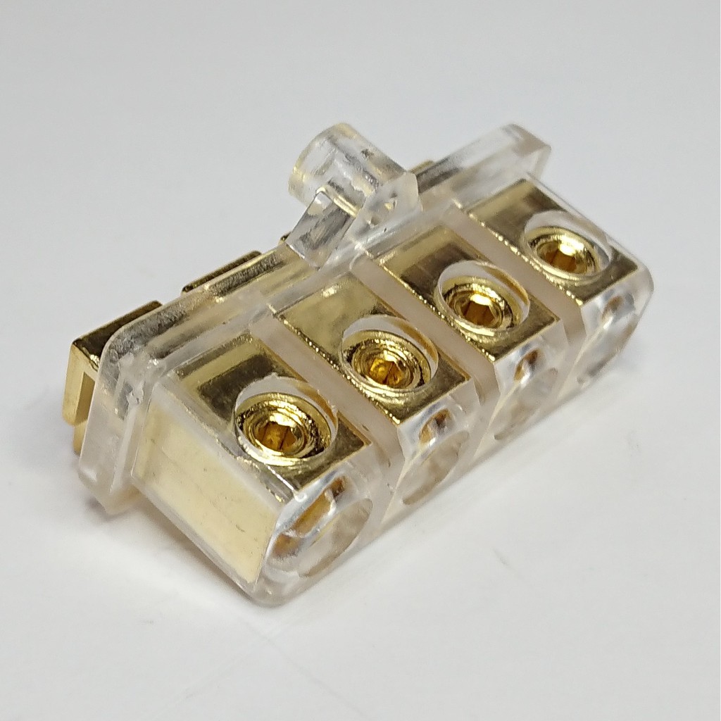 ขั้วลำโพงแอมป์รถยนต์ Speaker Terminal 4 ขา รุ่น ZJD4-05A