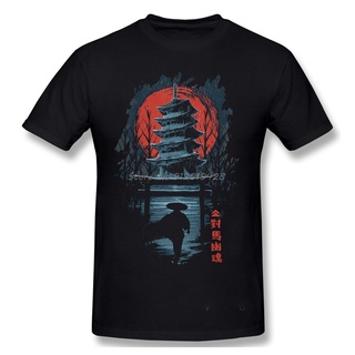 เสื้อยืดวินเทจมาใหม่ เสื้อยืดผ้าฝ้าย พิมพ์ลาย Ghost Of Tsushima Action Adventure Games 2022 สําหรับผู้ชายS-3XL