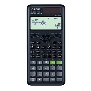 เครื่องคิดเลขวิทยาศาสตร์ สีดำ คาสิโอ FX-85ESPLUS-2/Casio Scientific Black Calculator FX-85ESPLUS-2