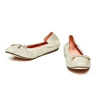 O&B รองเท้าหนังแกะ รุ่น AUDREY COMFY IN IVORY WHITE-11024CS11024F_C9WTXX