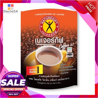 เนเจอร์กิฟ คอฟฟี่พลัส 67.5 กรัม x 5 ซองกาแฟและครีมเทียมNaturegift Coffee Plus 67.5 g x 5 sachets