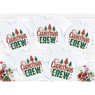 เสื้อยืดคริสต์มาส Family Matching Christmas  Christmas shirt, Christmas Crew TeeXmas Present Women xmas