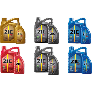 [จัดส่งฟรี] น้ำมันเครื่อง ZIC สำหรับเครื่องยนต์ดีเซล X9 X7 X5 X3 แถมผ้า Micro Fiber 1 ผืน [ของแท้100%]