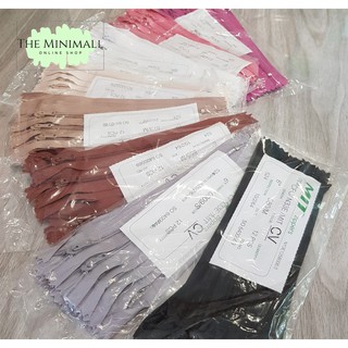 ซิปธรรมดา 6 นิ้ว ซิป ซิปติดกระโปรง ซิปติดกางเกง ราคาต่อโหล ซิปสีสวย ซิปพร้อมส่ง