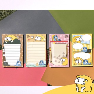 กระดาษโน๊ต memo pad Shew Sheep 14.5x9 cm