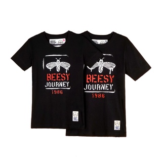 Beesy T-shirt เสื้อยืด รุ่น Graffiti (ผู้ชาย) แฟชั่น คอกลม ลายสกรีน ผ้าฝ้าย cotton ฟอกนุ่ม ไซส์