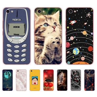 เคสโทรศัพท์ชนิดซิลิโคน Tpu แบบนิ่มพิมพ์ลายสําหรับ Vivo Y55 Y71 Y7I Y81 Y8I