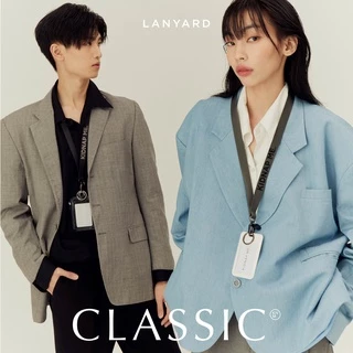 สายคล้องคอ คล้องบัตร สกรีนชื่อ ห้อยบัตรพนักงาน CLASSIC LANYARD KIDNAP ME.