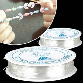 2 Pieces / Bag Transparent Elastic Beaded Wire Rope Head Spool Jewelry Line DIY Tools