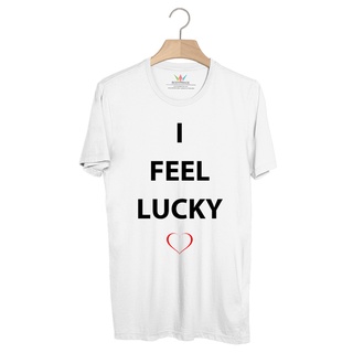 BP553 เสื้อยืด I FEEL LUCKY #3