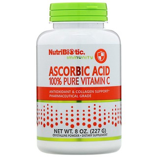 NutriBiotic, Ascorbic Acid, 100% Pure Vitamin C, Crystalline Powder(227 g)