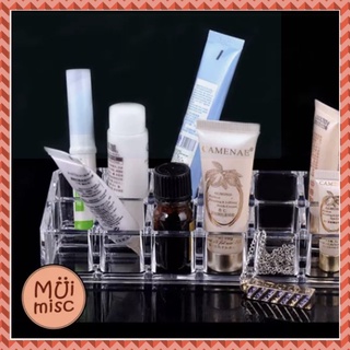 MUIMISC ♥ ชั้นวางเครื่องสำอาง กล่องใส่ลิปสติก 12ช่อง