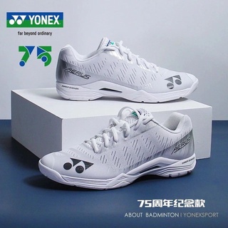 Yonex yy badminton shoes 75th anniversary edition 65Z รองเท้ากีฬา กันลื่น ระบายอากาศ ทนต่อการสึกหรอ สําหรับผู้ชาย และผู้หญิง 50EX 2022