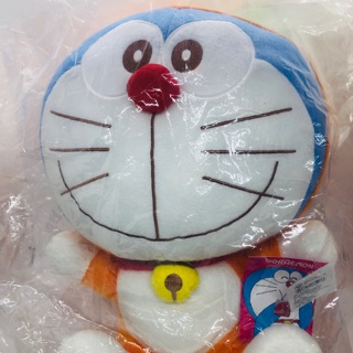 ตุ๊กตาdoraemon โดเรมอน ผลไม้ สีส้ม ขนาด 12 นิ้ว