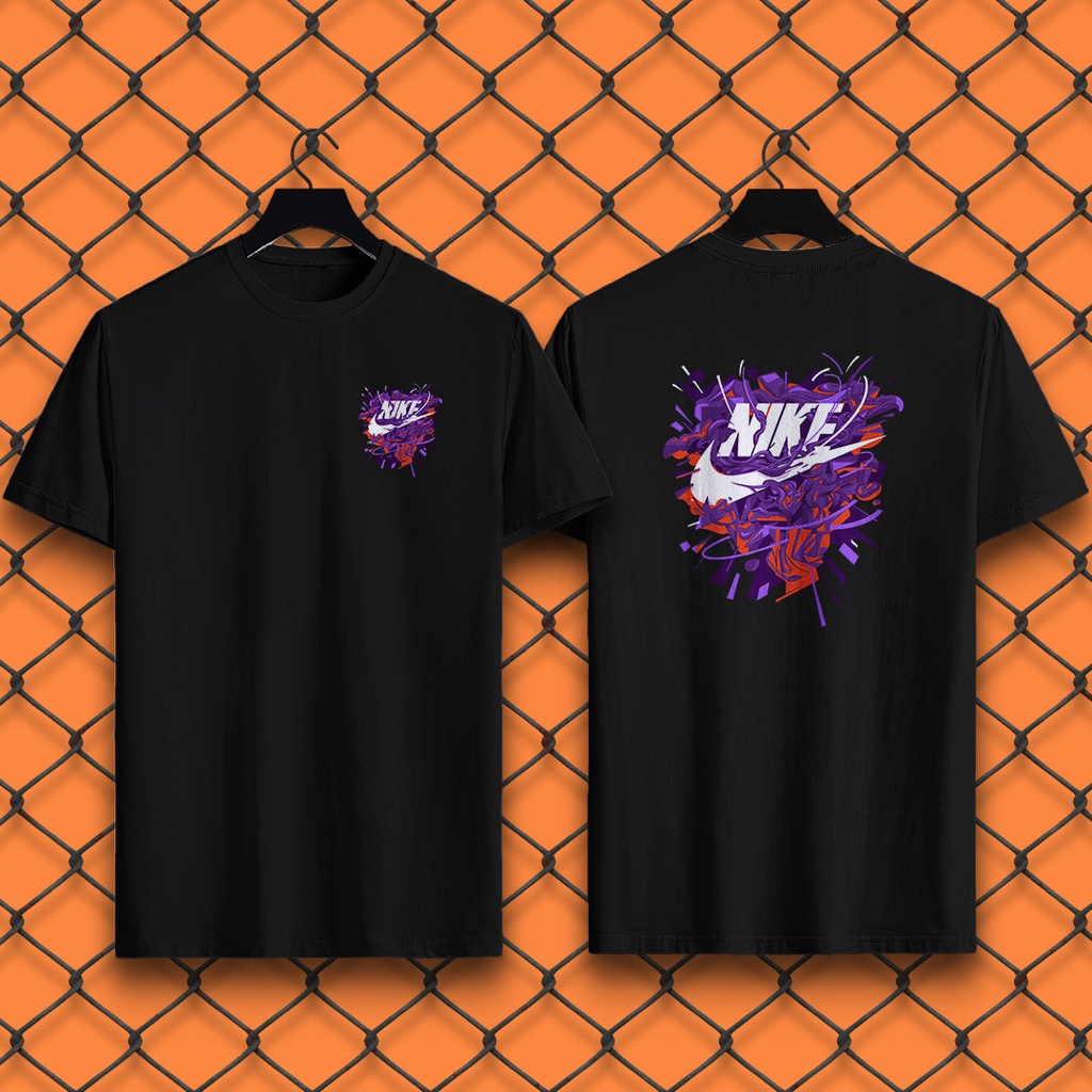 NIKE NBA เสื้อยืดจอร์แดน ฮิปฮอป แร็พ แขนสั้น ไฮสตรีท เรโทร คอกลม สั้น NIKE เสื้อยืดผู้ชาย ZM/
