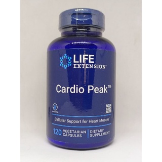 ช่วยให้หัวใจทำงานได้อย่างมีประสิทธิภาพ : Life Extension Cardio Peak with Standardized Hawthorn and Arjuna 120 แคปซูล