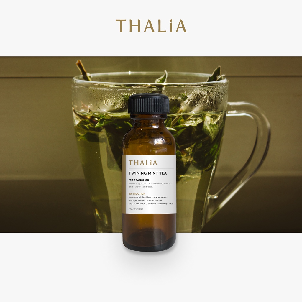 หัวน้ำหอมFragrance oil กลิ่น TWINNING MINT TEA (ชามิ้นท์)