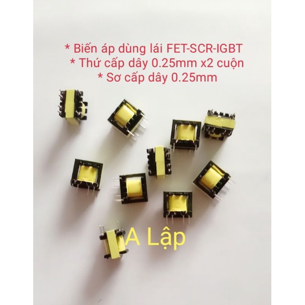 10 EE16 หม้อแปลงแยกก่อนพันด้วยลวดทองแดง 0.25 มม