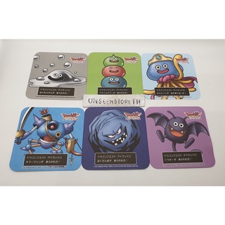 Dragon Quest Island coasters &amp; sticker