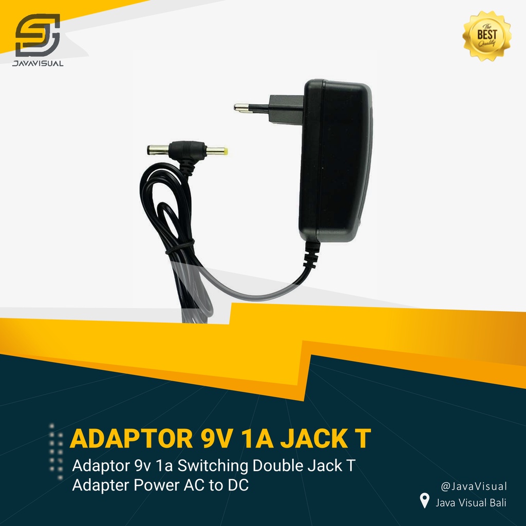 [JaVis] 9V/1A JACK T ADAPTER