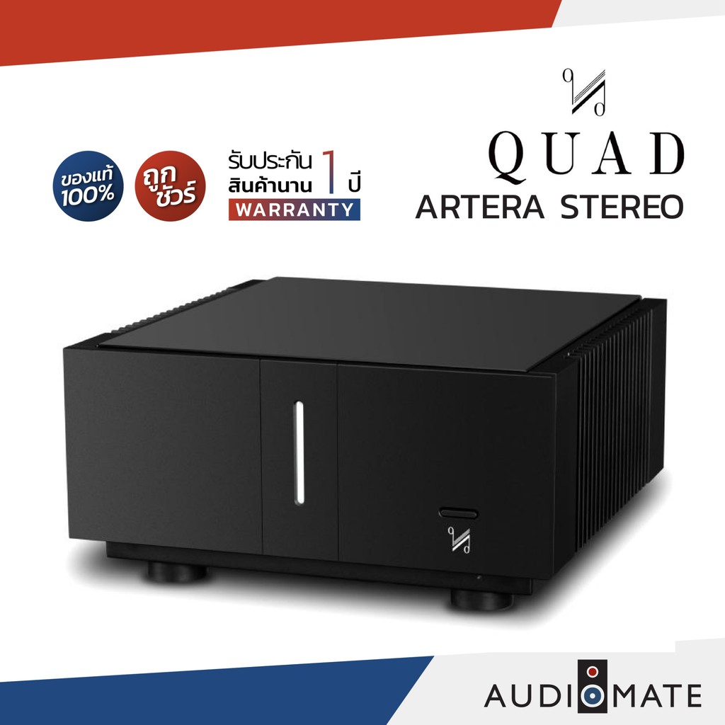 QUAD ARTERA STEREO POWER AMPLIFIER 140W / รับประกัน 3 ปี โดย บริษัท Hifi Tower / AUDIOMATE