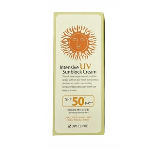 ครีมกันแดด 3W Clinic Intensive UV Sunblock Cream