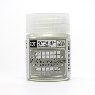 XC-01 MR.CRYSTAL COLOR 18ml. MR.CRYSTAL DIAMOND SILVER