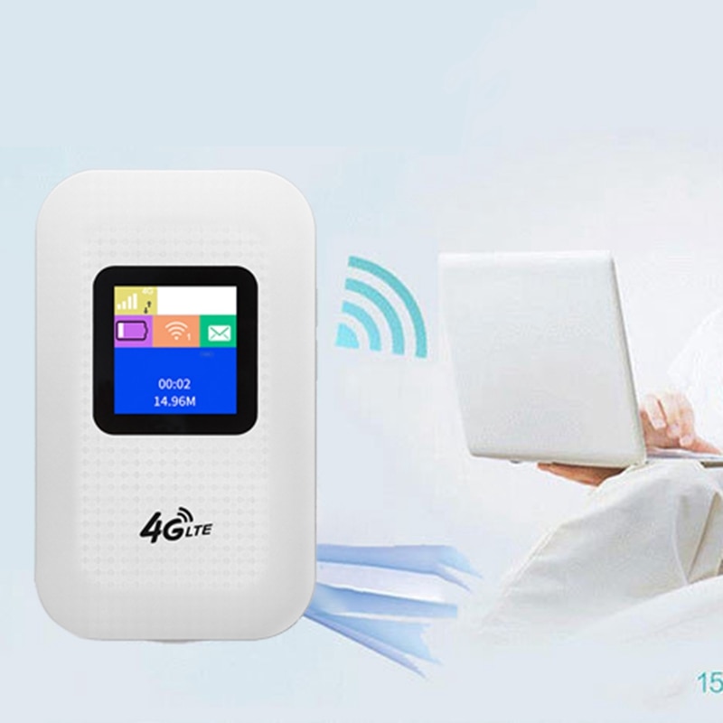 4G Wifi Router Mifi Smart Wireless Router 4G Portable Car WiFi Router ...