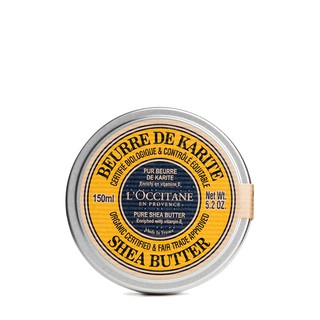 L’OCCITANE en Provence LOCCITANE ผลิตภัณฑ์บำรุงริมฝีปากและผิวกาย Organic Pure Shea Butter 150 ml. ผลิตภัณฑ์ดูแลผิวกาย ผ