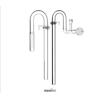 AQUARIO NEO FLOW PREMIUM V.2(ท่อ Inflow/Outflow ใส แบบยืดหยุ่น พร้อมสกิมเมอร์และหัวสปิน)