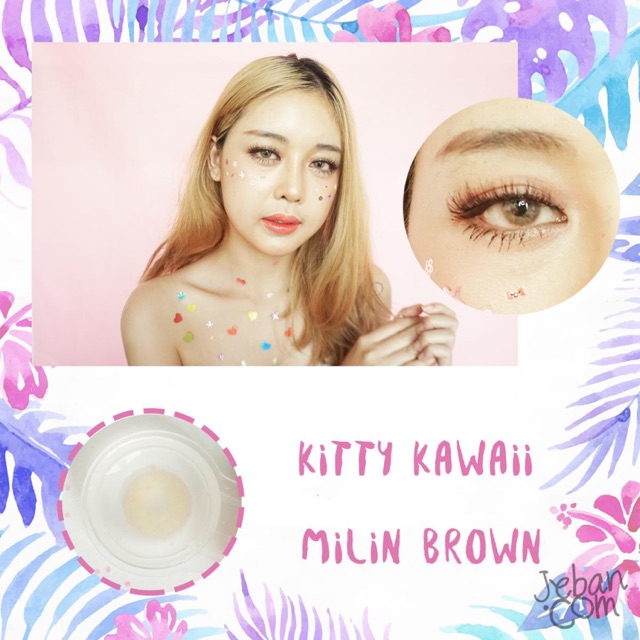 kitty cawaii - milin brown ค่าสายตา 6.00