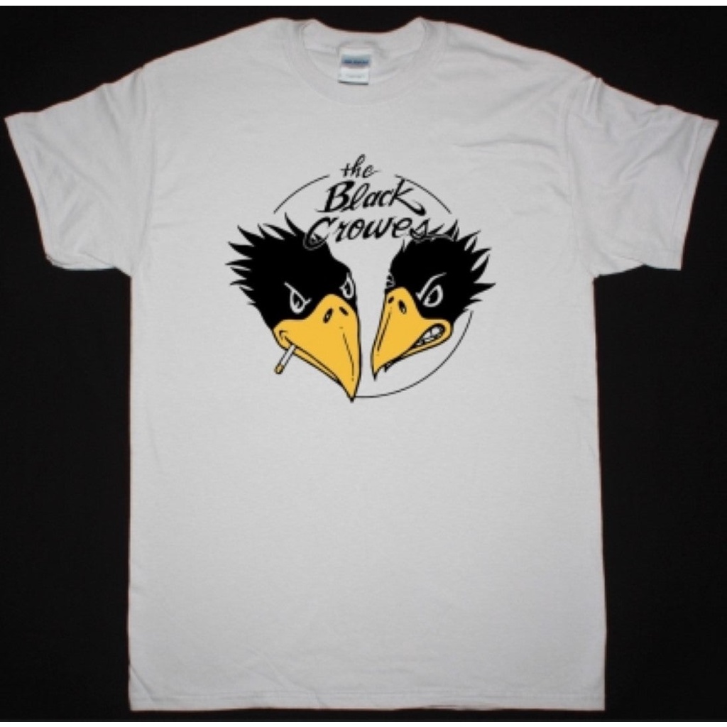 เสื้อยืดผู้ชาย เสื้อยืด แบบนิ่ม พิมพ์ลาย The Black Crowes Gildan สําหรับผู้ชาย และผู้หญิง S-5XL