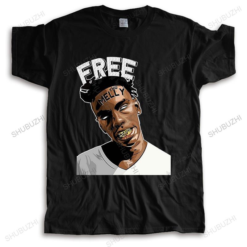 เสื้อยืดลําลอง ผ้าฝ้าย แขนสั้น พิมพ์ลาย YNW Melly Dates Concert FREE Melly FREE สําหรับผู้ชาย และผู้