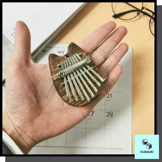 คาลิมบา ขนาดจิ๋ว 8 keys ลายน้องแมว Kalimba จูนเสียงแล้ว