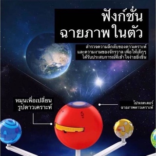 DIY Planetarium Solar ของเล่นเด็ก ของเล่นDIY เสริมทักษะการเรียนรู้ โมเดล ระบบสุริยะ แบบจำลอง โปรเจ๊คเตอร์ TY694