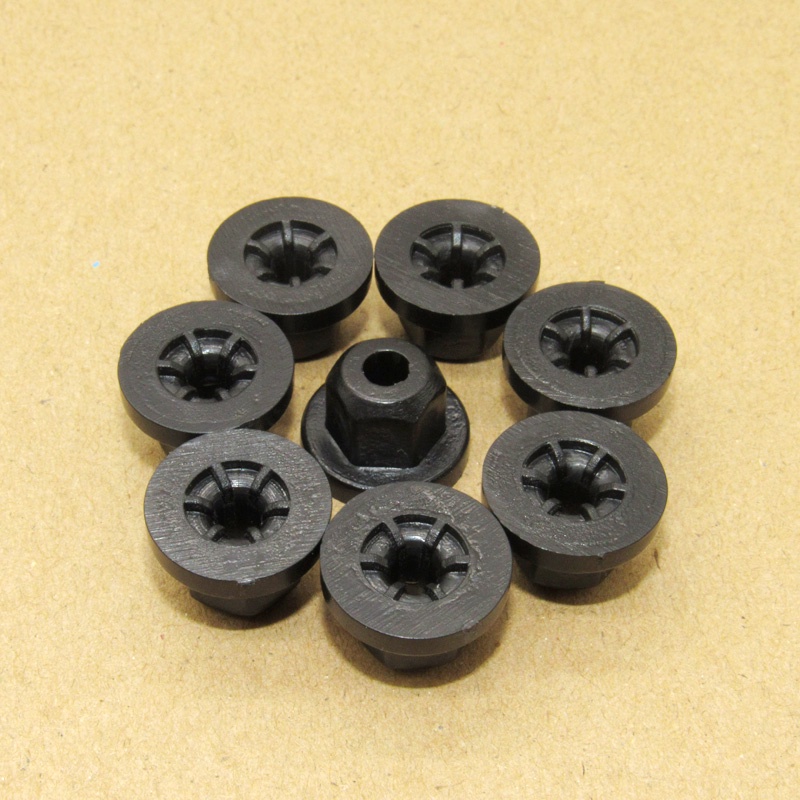 เหมาะสําหรับ BMW X1X3X5X6ZM Lower Guard แผ่นแชสซี Self-Tipping สกรูฐานหัวเข็มขัดรถพลาสติก Nut 12345