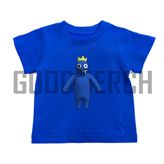 เสื้อยืด ลายตัวละคร Rainbow FRIENDS BLUE 2 สําหรับเด็ก