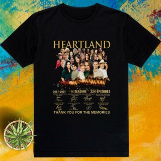 GILDAN เสื้อยืด พิมพ์ลาย Heartland 2007 2022 14 Seasons 224 Episodes สําหรับผู้ชาย และผู้หญิง