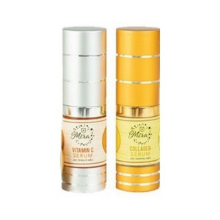 Mira Serum​ เซรั่ม​มิราวิตามิน​ซี &amp;​ เซรั่มมิราคอล​ลาเจน (ราคา1ชิ้น)​