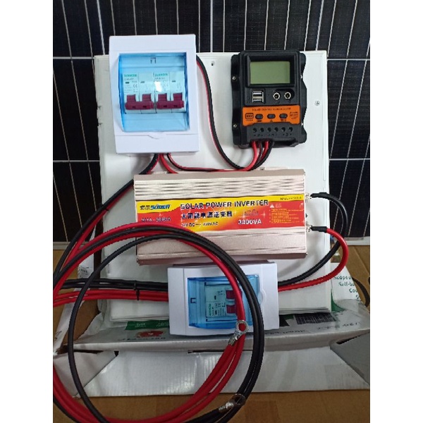 ชุดโซล่าเซลล์ประกอบสำเร็จ 3000W / ชุดนอนนา 3000W