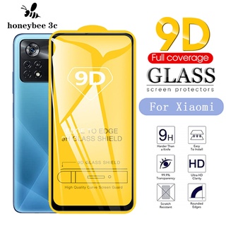 ฟิล์มกระจกนิรภัย 9D แบบเต็มจอ สำหรับ Xiaomi Poco F5 X5 M5s M5 F4 X4 F3 X3 GT M4 M3 Pro NFC Mi 13 12T 12 11 Lite 5G NE 11T 10T Pro