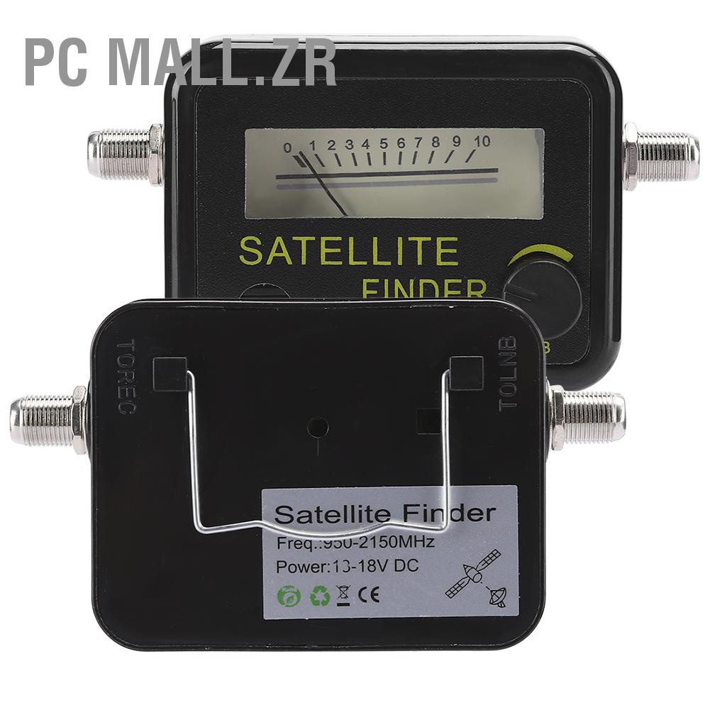 PC Mall.zr 9501 Sensitive Satellite Finder Signal Strength Meter Black with Digital Screen #4