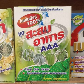 ชุดสะสม AAA  สะสมอาหารสูตร ใบมัน ใบเขียวเข็ม